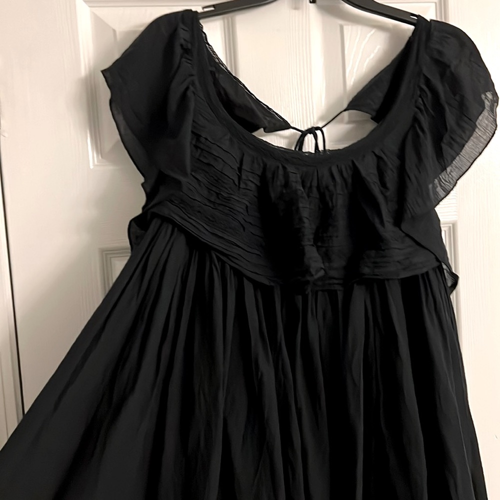 Free people mini black dress